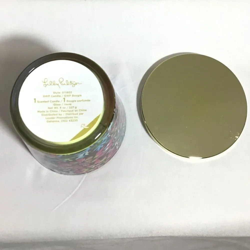 Lily Pulitzer Fintas Bougie Scent 8oz Candle New